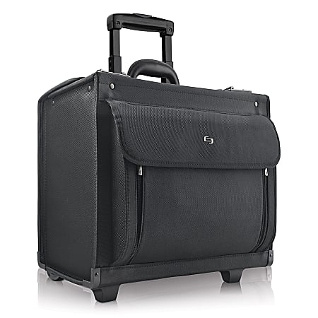 Solo New York Classic Rolling Catalog Case For 17.3 Laptops Black ...