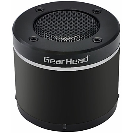 Gear Head BT3000BLK Speaker System - Wireless Speaker(s) - Black, Silver