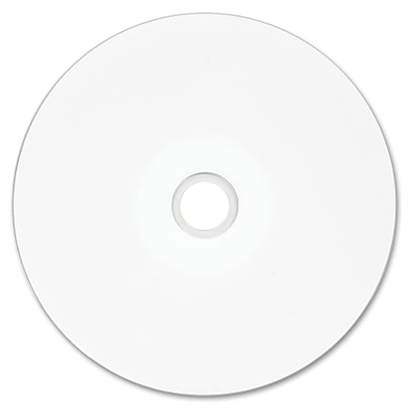 Verbatim Inkjet Printable DVDR Discs 4.7GB 16x Spindle White