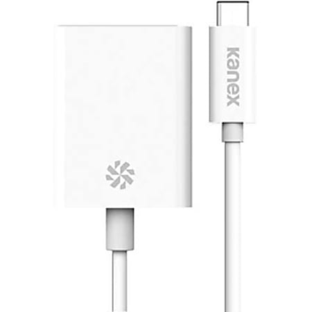 Kanex - External video adapter - USB-C - VGA - white