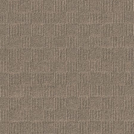 Foss Floors Crochet Peel & Stick Carpet Tiles, 24" x 24", Chestnut, Set Of 15 Tiles