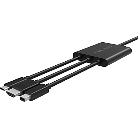 Belkin Câble HDMI/USB-C/Mini-DP vers HDMI - 2.4 m - HDMI