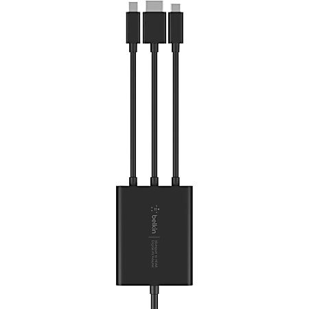Belkin CONNECT Digital Multiport to HDMI AV Adapter - for Notebook/Tablet PC - USB Type A - USB Type-C - HDMI - Mini DisplayPort - Thunderbolt - Wired