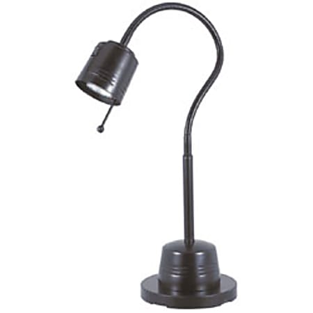 Office Depot Brand Halogen Gooseneck Desk Lamp Matte Black Office Depot
