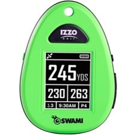 Izzo SWAMI Golf GPS Navigator - Neon Green - Portable