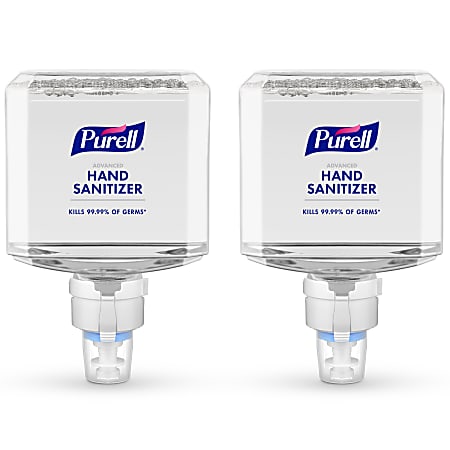 PURELL Advanced Foam Hand Sanitizer Refill, Clean Scent, ES8 Refill, 1200mL, Pack of 2