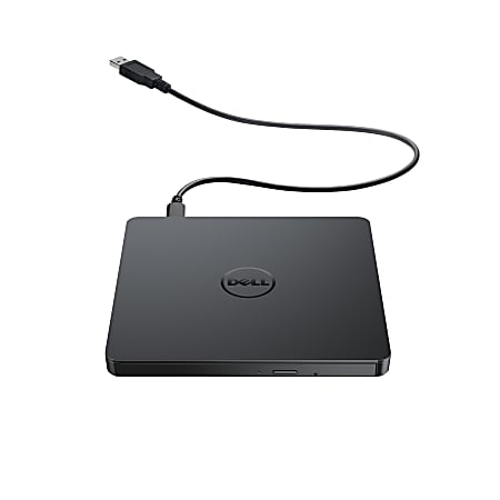 Dell DW316 DVD-Writer - Black - DVD±R/±RW Support - USB 2.0 - Slimline