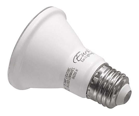 Euri Reflector Dimmable LED Bulbs, PAR20, 8.5 Watts, 3000 Kelvin/Warm White, 550 Lumens, Pack Of 6 Light Bulbs