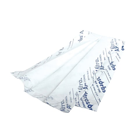 Ultrasorbs AP Air-Permeable Dry Pads, 31" x 36", White, 10 Pads Per Bag, Case Of 4 Bags