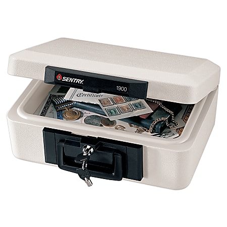Sentry®Safe Fire-Safe® Small Security Chest, 14.6 Lb., 0.18 Cu. Ft.