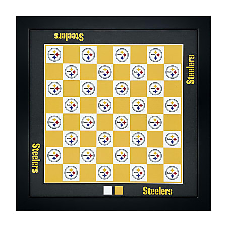 Imperial NFL Wall-Mounted Magnetic Chess Set, Pittsburgh Steelers