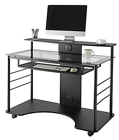  Office Dimensions 21647 White RTA 48 Wide Mobile Metal Desk  Workstation Home Office Collection : Office Products