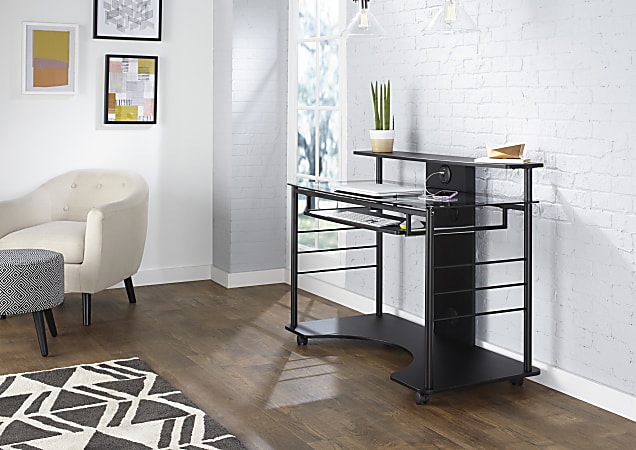 Office depot mobile clearance workstation desk