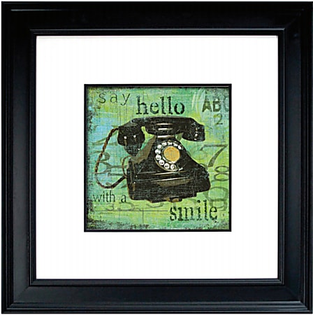 Crystal Art Hello With A Smile Artwork, 26" x 26"