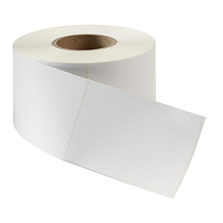 Avery® Direct Thermal Labels - Permanent Adhesive - 4" Width x 6" Length - Rectangle - Direct Thermal - White - Paper - 1 Box