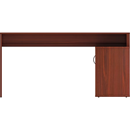 LYS L-Shape Workstation with Cabinet - For - Table TopLaminated L-shaped Top - 200 lb Capacity - 29.50