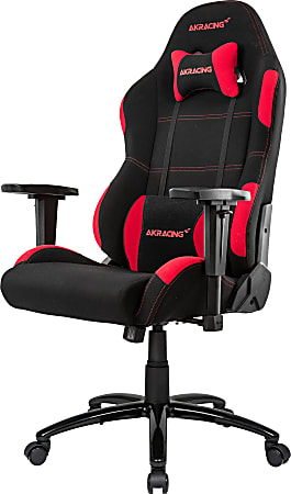 AKRacing Core Series EX Wide Gaming Chair BlackRed Office Depot