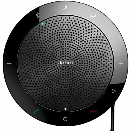 Jabra Speak 510 MS Speakerphone WiredWireless Bluetooth Skype for