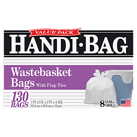 Highmark Wastebasket Trash Bags 10 Gallon Clear Box Of 160 Bags - Office  Depot