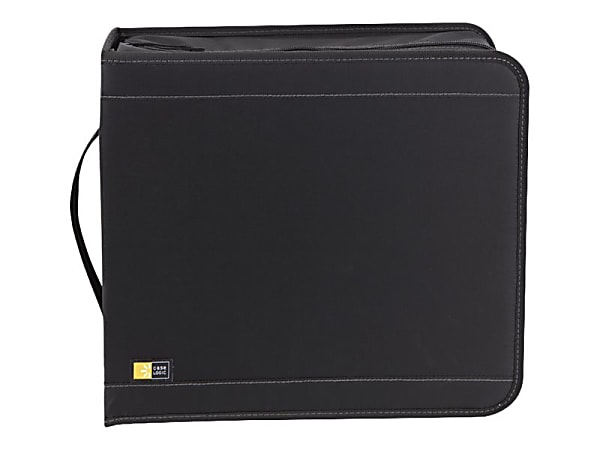 Case Logic CDW 224 - Wallet for CD/DVD discs - 224 discs - nylon - black