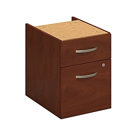 Bush Business Furniture Components Elite 2 Drawer 3/4 Pedestal, Hansen Cherry, Standard Delivery
