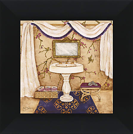 Crystal Art Purple Passion Sink Artwork, 1, 16" x 16"