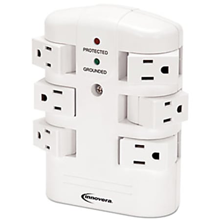 Innovera 6-Outlets Surge Suppressor - 6 - 2160 J