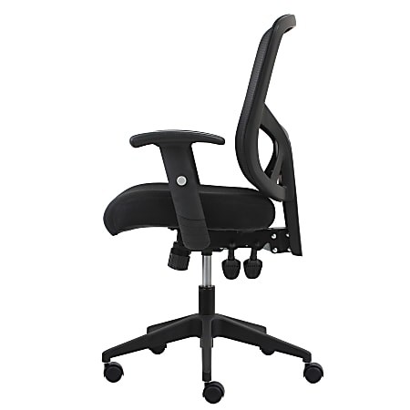 OFM Essentials 3 Paddle Ergonomic Mesh High Back Chair BlackSilver - Office Depot