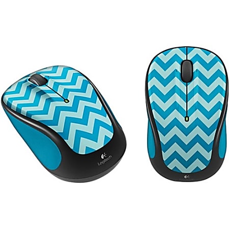 Logitech M325c Mouse - Optical - Wireless - Radio Frequency - Teal - USB
