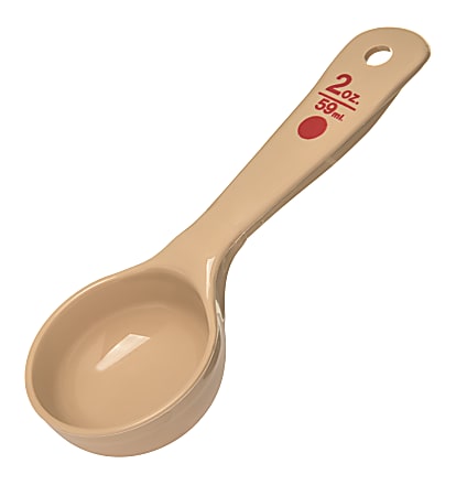 Measure Miser Solid Short-Handle Measuring Spoons, 2 Oz,