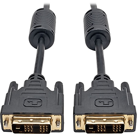 Tripp Lite DVI-D to DVI-D Single-Link TMDS Monitor Cable M/M 1080p 20ft -1x DVI-D (Single-Link) Male Digital Video - P561020