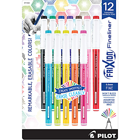 FriXion Fineliner Erasable Marker Pens - Fine Pen