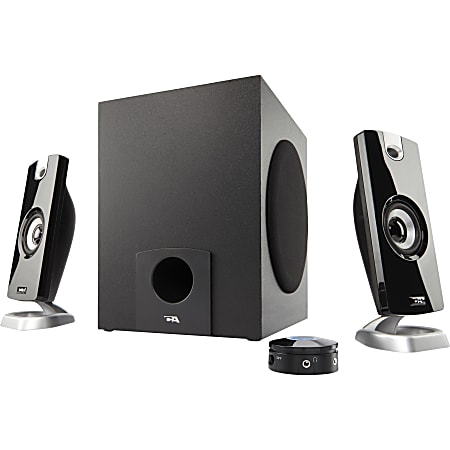Cyber Acoustics CA-3090 2.1 Speaker System - 9 W RMS - Headphone