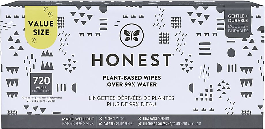 Buy The Honest Company Pattern Play Wipes at