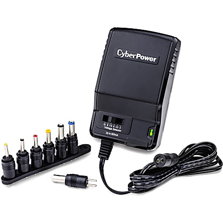 CyberPower 600mA Universal 120-Volt AC Power Adapter, Black,