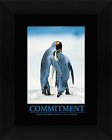 Crystal Art Commitment: Penguins Artwork, 20" x 24"