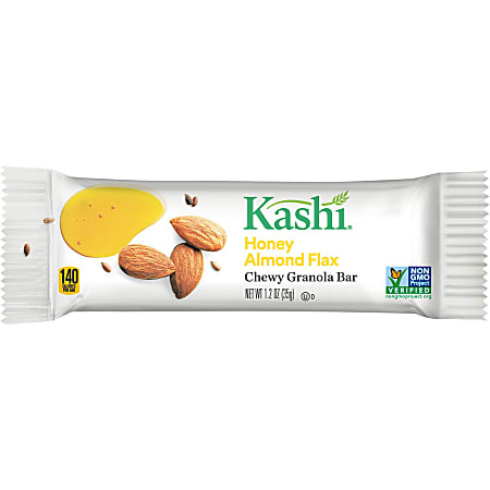 Kashi&reg Honey Almond Flax Chewy Granola Bar - Honey, Almond - 12 / Box