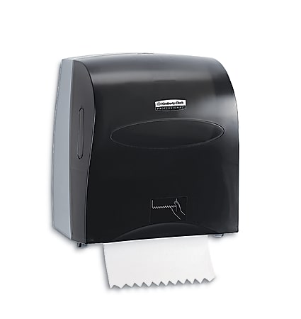 Kimberly-Clark Professional Slimroll Towel Dispenser, Roll Dispenser, 12"H x 12.5"W x 7"D, Smoke, Hands-free