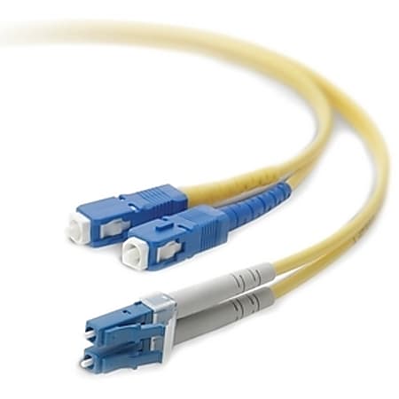 Belkin Duplex Fiber Optic Cable - LC Male - SC Male - 3.28ft