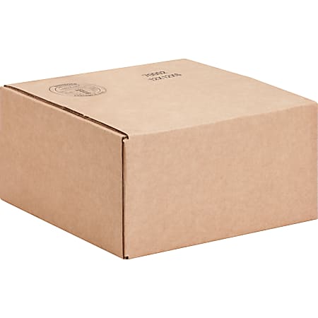 International Paper Shipping Case - External Dimensions: 12" Length x 12" Width x 6" Height - 200 lb - Flap Closure - Corrugated Board - Kraft - For Storage, Packages - 25 / Pack