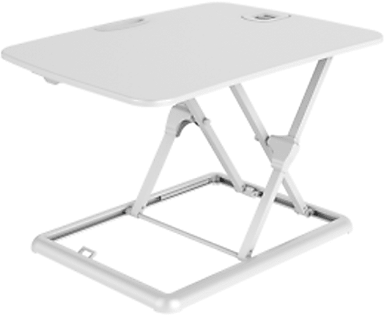 FlexiSpot GoRiser Sit-To-Stand Laptop Riser, White