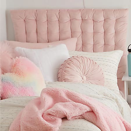 Dormify Melody Tufted Cushioned Headboard TwinTwin XL Light Pink ...