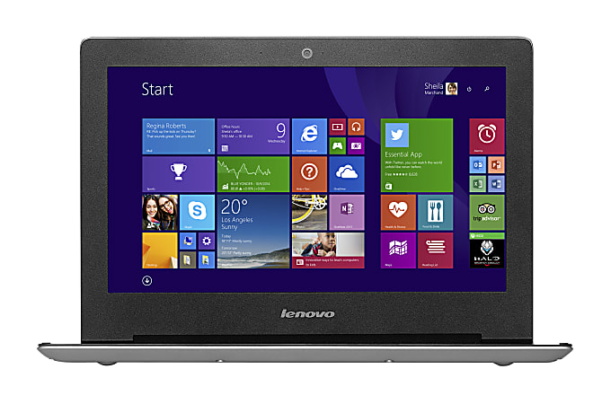 Lenovo® S21e Laptop, 11.6" Screen, Intel® Celeron®, 2GB Memory, 32GB Solid State Drive, Windows® 8