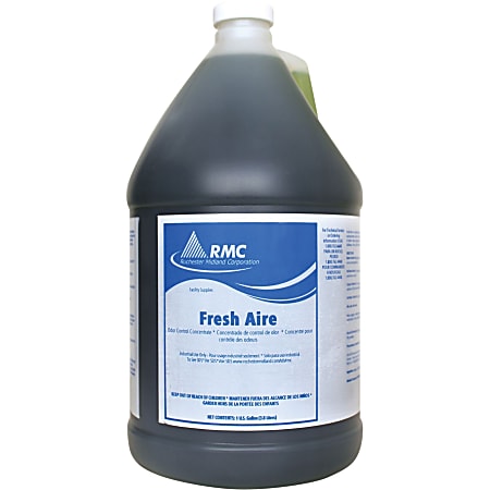 RMC Fresh Aire Deodorant Concentrate - Concentrate - 128 fl oz (4 quart) - Freshmint Scent - 4 / Carton