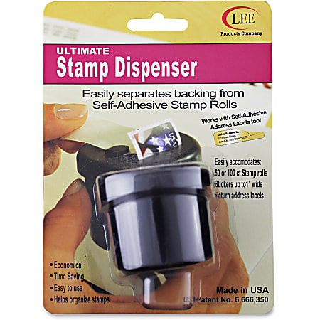  Stamp Roll Dispenser - Postage Stamp Dispenser for Home or  Office : Office Products