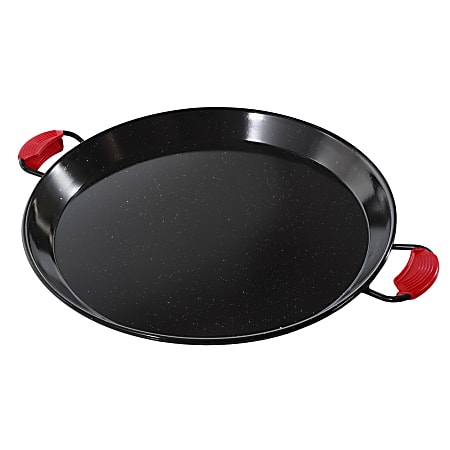 Ringg Outdoor 18-In. Indoor/Outdoor Enameled Carbon Steel Cooking Pan, 12 Servings, PP18