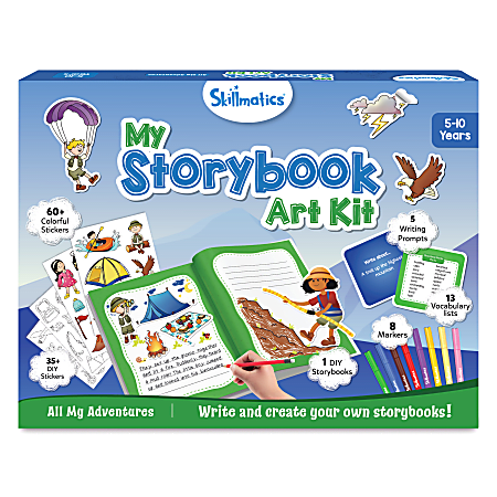 Skillmatics My Storybook Art Kit, Adventures, Grades 1-3