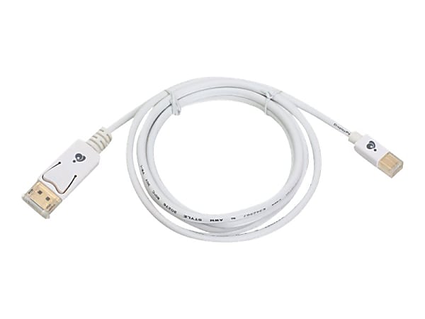 IOGEAR Mini DisplayPort To DisplayPort Cable, 6&#x27;