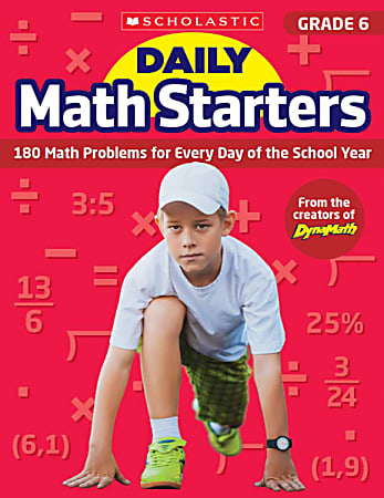 Scholastic Teacher Resource Daily Math Starters, Grade 6