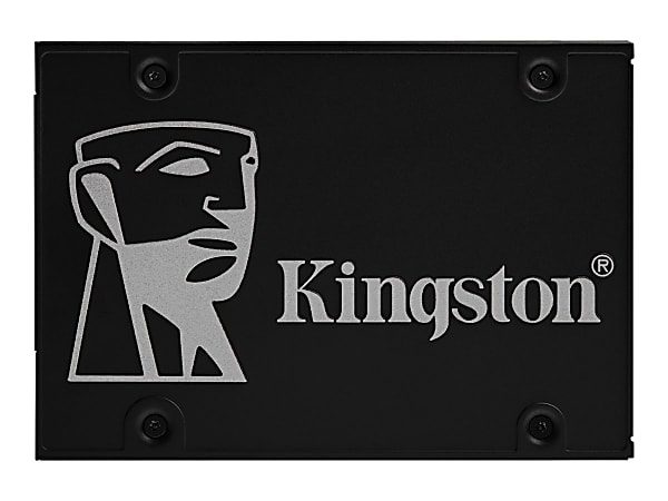 Kingston KC600 - SSD - encrypted - 512 GB - internal - 2.5" - SATA 6Gb/s - 256-bit AES-XTS - TCG Opal Encryption 2.0, Self-Encrypting Drive (SED)